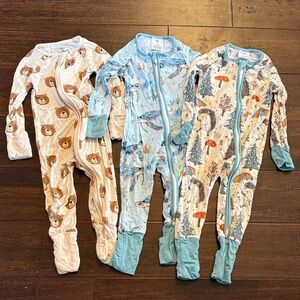 9-12 Mo Neutral Double-Zipper Bamboo Sleepers